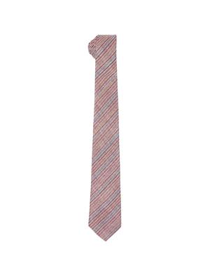 multi colored cotton tie - 17671385 - Standard Image - 3