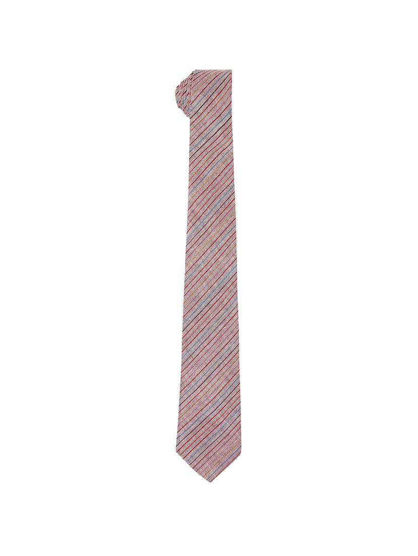 multi colored cotton tie - 17671385 - Zoom Image - 3