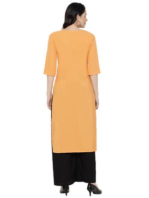 multi colored crepe combos kurta - 17671556 - Standard Image - 4