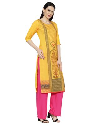 multi colored crepe combos kurta - 17671558 - Standard Image - 3