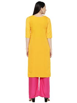 multi colored crepe combos kurta - 17671558 - Standard Image - 4