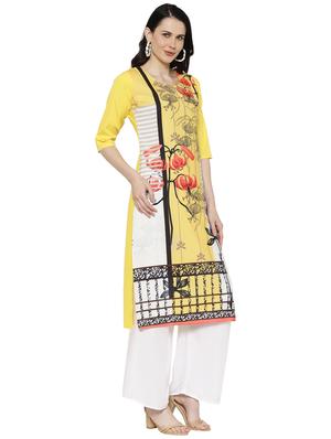 multi colored crepe combos kurta - 17671563 - Standard Image - 3