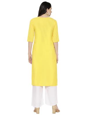 multi colored crepe combos kurta - 17671563 - Standard Image - 4