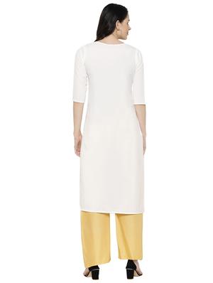 multi colored crepe combos kurta - 17671564 - Standard Image - 7