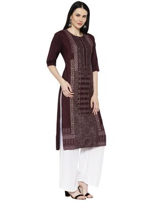 multi colored crepe combos kurta - 17671570 - Standard Image - 3