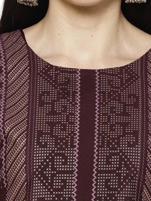 multi colored crepe combos kurta - 17671570 - Standard Image - 8