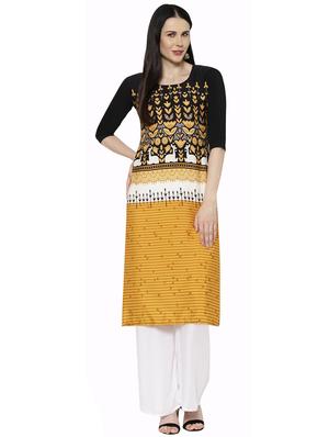 multi colored crepe combos kurta - 17671573 - Standard Image - 2
