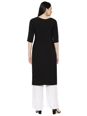 multi colored crepe combos kurta - 17671573 - Standard Image - 4
