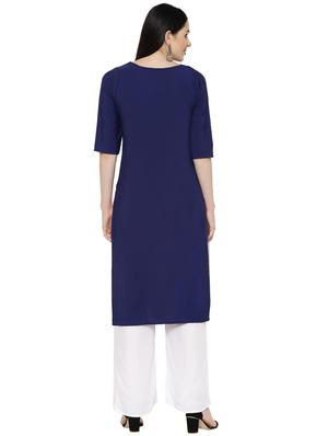 multi colored crepe combos kurta - 17671587 - Standard Image - 7