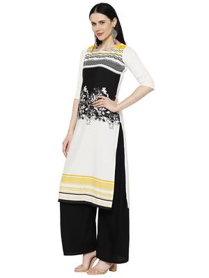 multi colored crepe combos kurta - 17671594 - Standard Image - 3