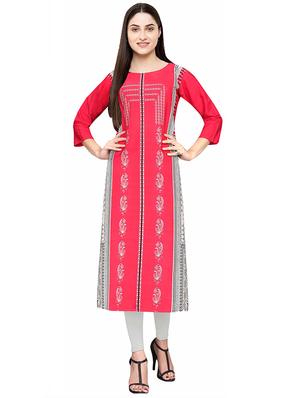 multi colored crepe combos kurta - 17671599 - Standard Image - 2