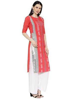 multi colored crepe combos kurta - 17671599 - Standard Image - 3
