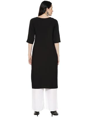 multi colored crepe combos kurta - 17671599 - Standard Image - 7