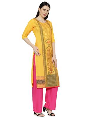 multi colored crepe combos kurta - 17671615 - Standard Image - 6