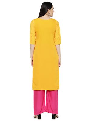 multi colored crepe combos kurta - 17671615 - Standard Image - 7