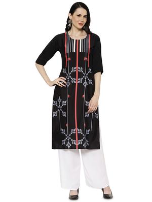 multi colored crepe combos kurta - 17671619 - Standard Image - 2