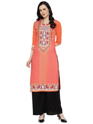 multi colored crepe combos kurta - 17671619 - Standard Image - 5