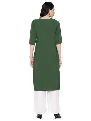 multi colored crepe combos kurta - 17671627 - Standard Image - 7