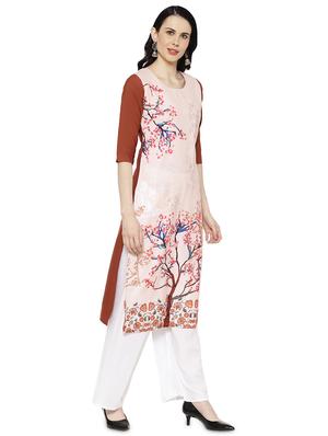 multi colored crepe combos kurta - 17671642 - Standard Image - 6