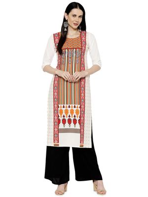 multi colored crepe combos kurta - 17671652 - Standard Image - 2