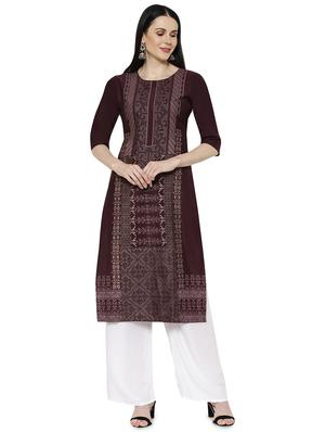 multi colored crepe combos kurta - 17671652 - Standard Image - 5