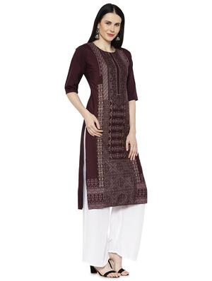 multi colored crepe combos kurta - 17671652 - Standard Image - 6