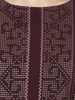 multi colored crepe combos kurta - 17671652 - Standard Image - 8
