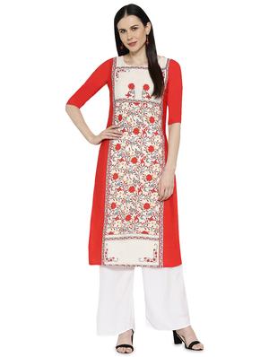 multi colored crepe combos kurta - 17671687 - Standard Image - 5