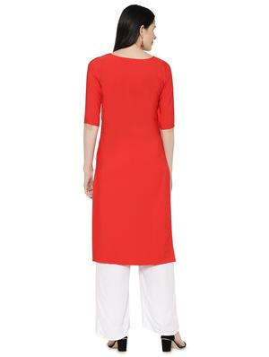 multi colored crepe combos kurta - 17671687 - Standard Image - 7