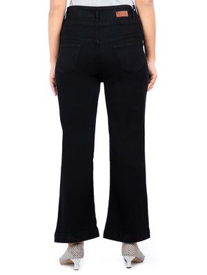 black cotton blend jeans - 17671893 - Standard Image - 3