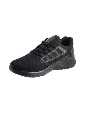 black lace up sport shoe - 17672232 - Standard Image - 3