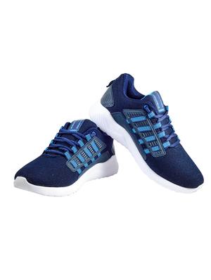 navy lace up sport shoe - 17672235 - Standard Image - 2