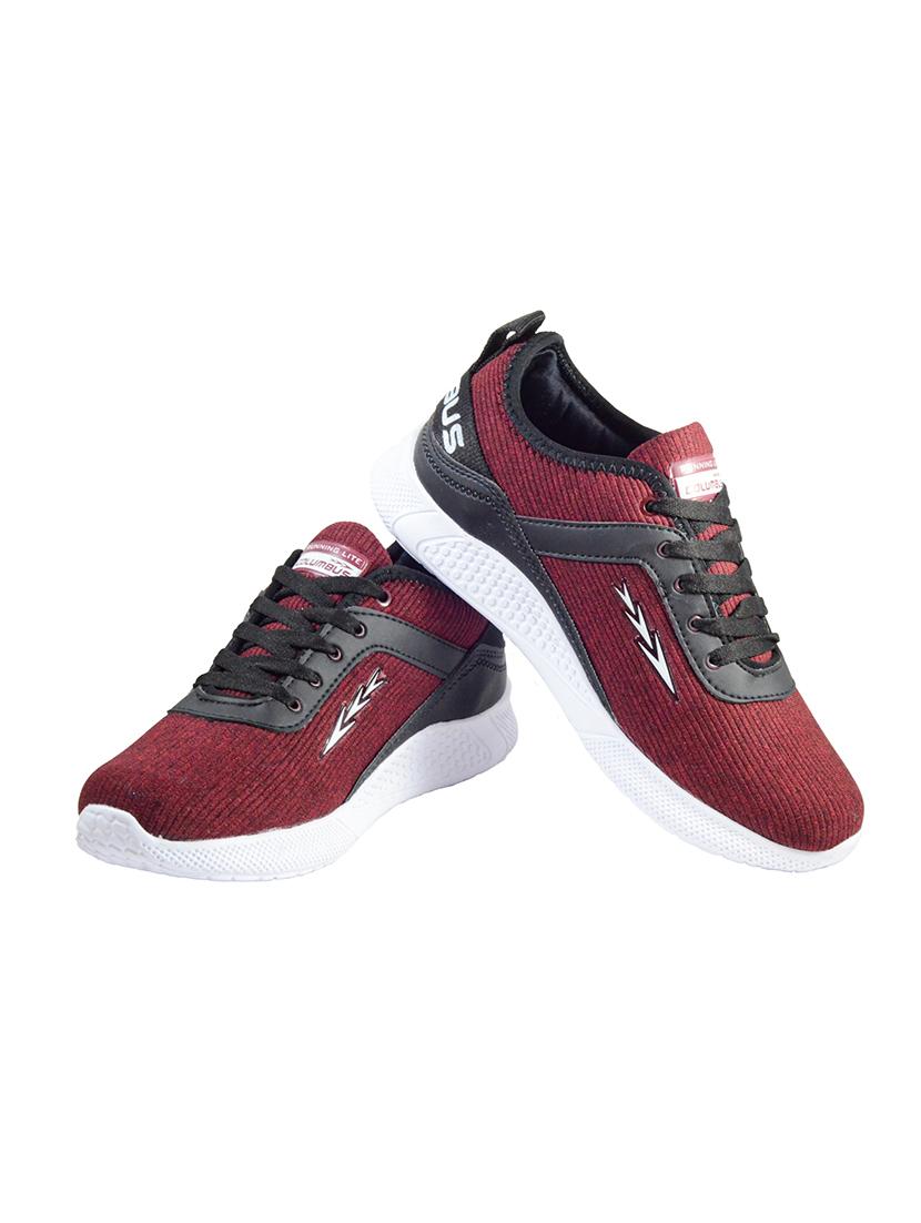red lace up sport shoe - 17672239 - Zoom Image - 3