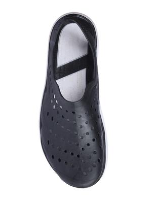 black back strap crocs - 17672287 - Standard Image - 3