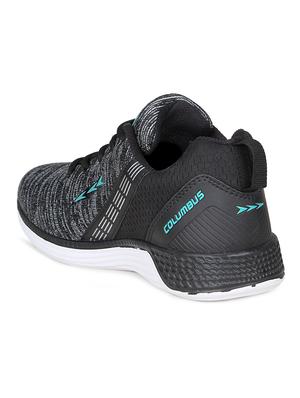 black lace up sport shoe - 17672288 - Standard Image - 3