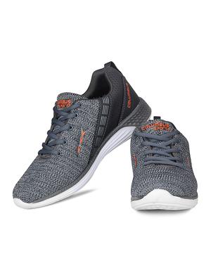 grey lace up sport shoe - 17672289 - Standard Image - 3