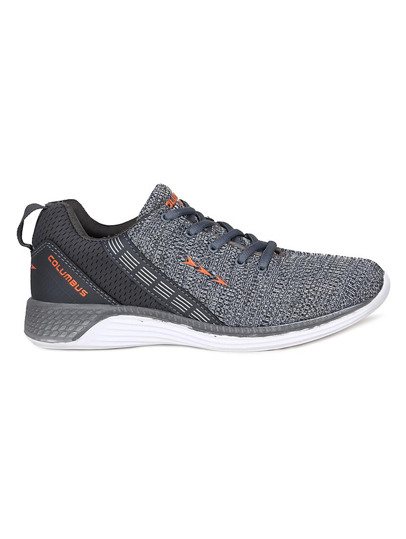 grey lace up sport shoe - 17672289 - Zoom Image - 2
