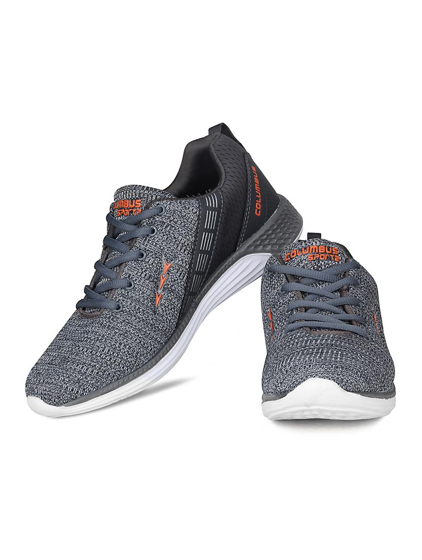 grey lace up sport shoe - 17672289 - Zoom Image - 3