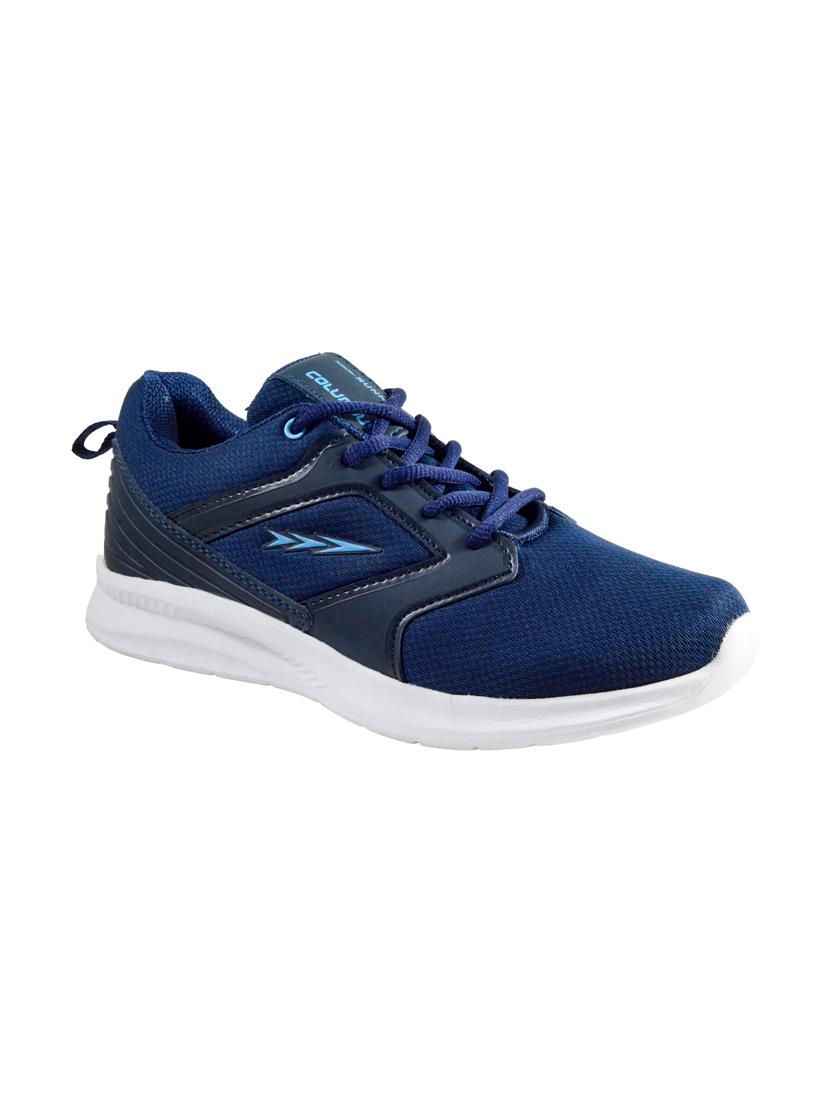 navy lace up sport shoe - 17672296 - Zoom Image - 1