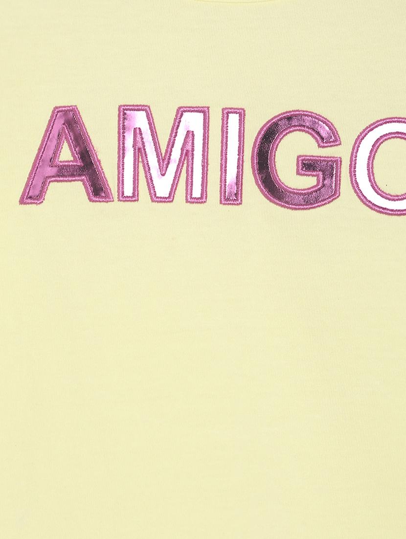 yellow cotton regular tee - 17672309 - Zoom Image - 3