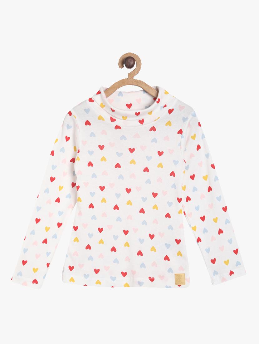 white cotton regular tee - 17672310 - Zoom Image - 1