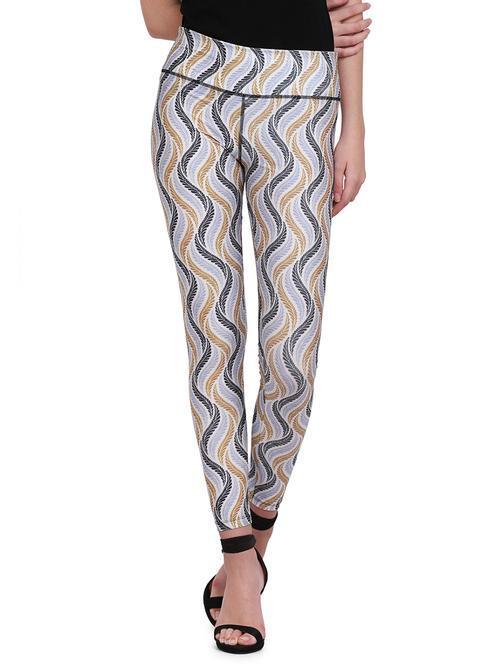 mid rise printed legging - 17672454 - Standard Image - 1