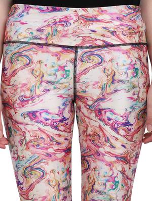 mid rise printed legging - 17672455 - Standard Image - 5