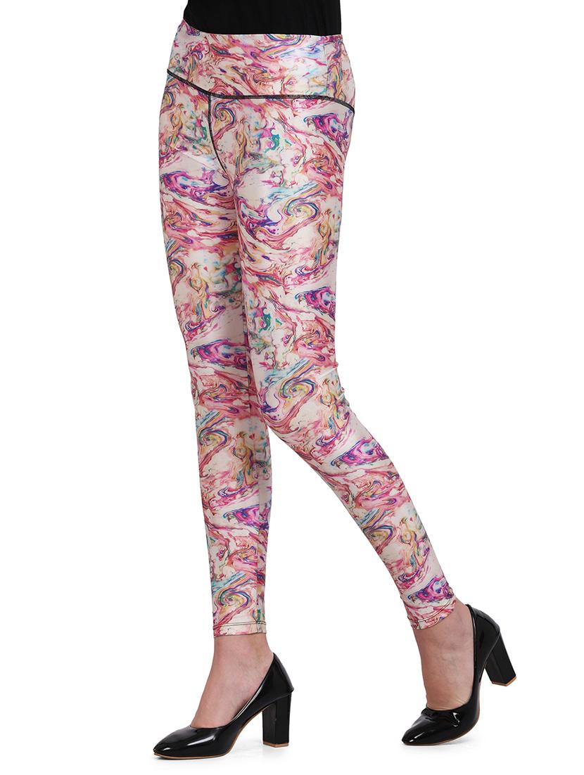 mid rise printed legging - 17672455 - Zoom Image - 2