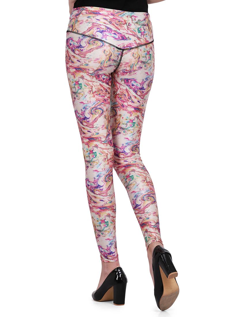 mid rise printed legging - 17672455 - Zoom Image - 3
