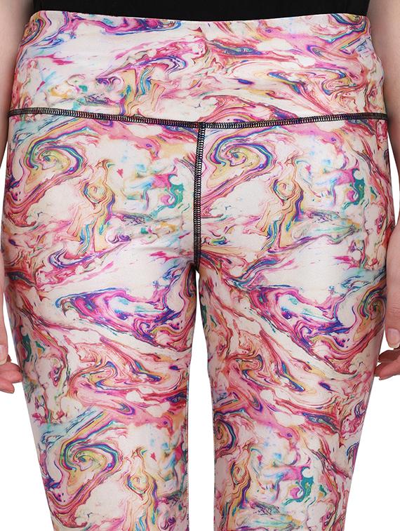 mid rise printed legging - 17672455 - Zoom Image - 5
