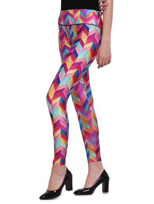 mid rise printed legging - 17672459 - Standard Image - 2