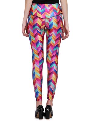 mid rise printed legging - 17672459 - Standard Image - 3