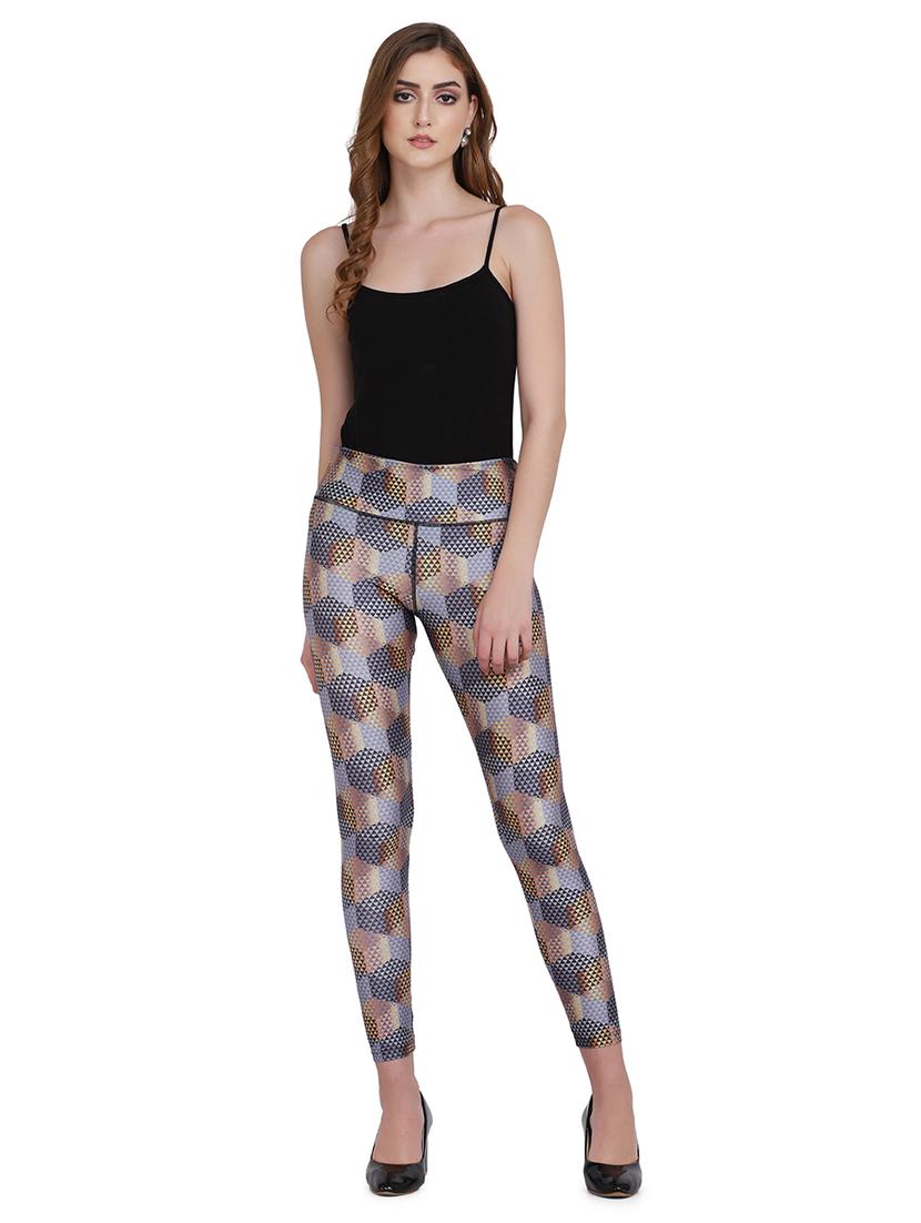 mid rise printed legging - 17672460 - Zoom Image - 4