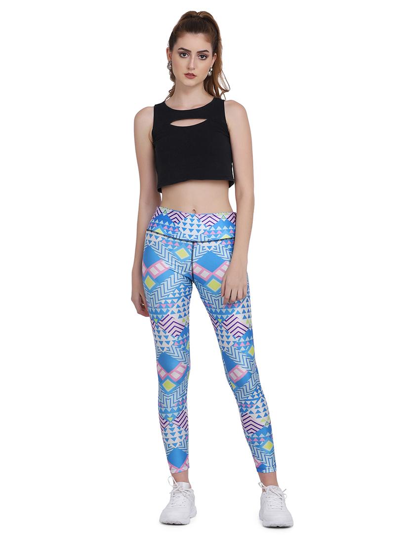 mid rise printed legging - 17672463 - Zoom Image - 4